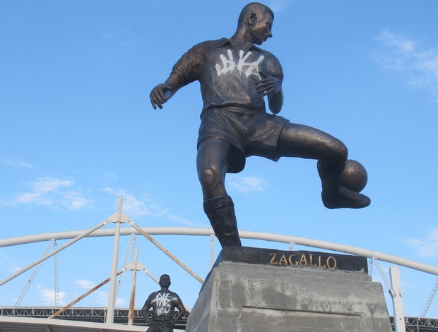 Estátua Zagallo (Foto: Fred Huber)