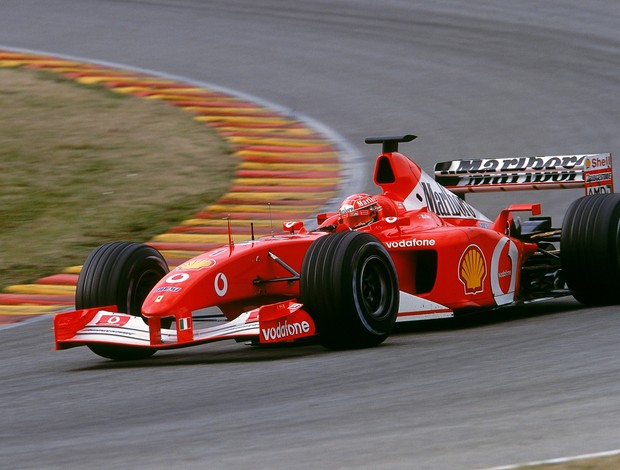 Ferrari F2002 de Michael Schumacher (Foto: Getty Images)