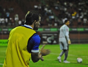 Túlio Maravilha, atacante da Vilavelhense (Foto: Henrique Montovanelli/Desportiva Ferroviária)