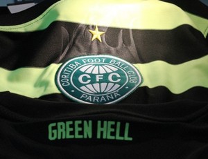 Detalhe camisa Coritiba Green Hell (Foto: Divulgação/site oficial do Coritiba Foot Ball Club)