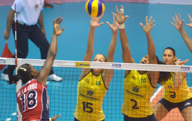 Volei Grand Prix - Republica Dominicana x Brasil (Foto: FIVB)