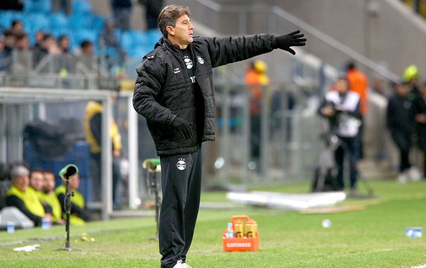 Renato Gaúcho jogo Grêmio e Coritiba (Foto: Lucas Uebel / Site Oficial do Grêmio)