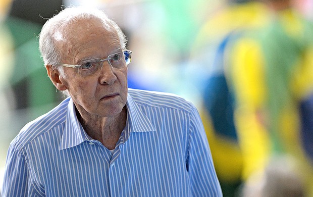 Zagallo estádio Maracanã final Brasil Espanha (Foto: AFP)