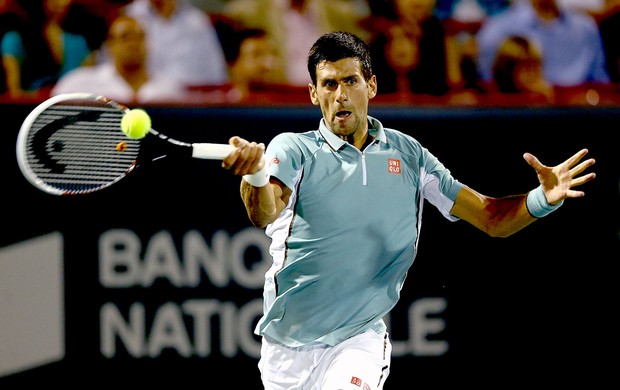 Djokovic tênis contra Denis Istomin (Foto: AFP)