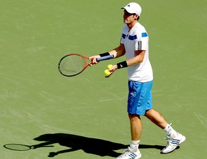 Andy Murray tênis contra Ernests Gulbis  (Foto: Getty Images)