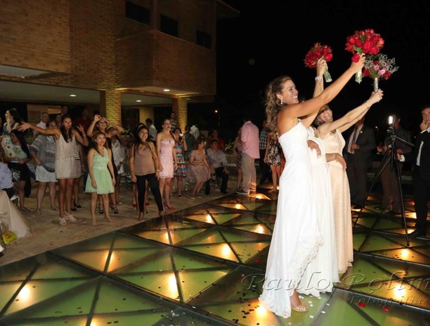 casamento lili e larissa volei de praia (Foto: Reprodução/Facebook)