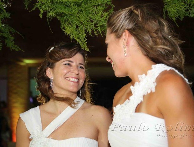 casamento lili e larissa volei de praia (Foto: Reprodução/Facebook)