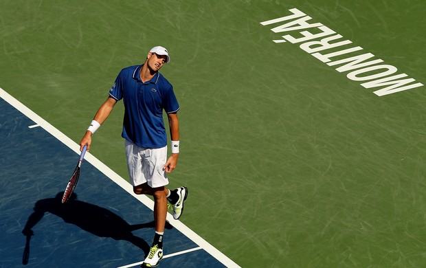 Derrotado por canadense em Montreal, John Isner deixará top 20 na próxima semana (Foto: Getty Images)