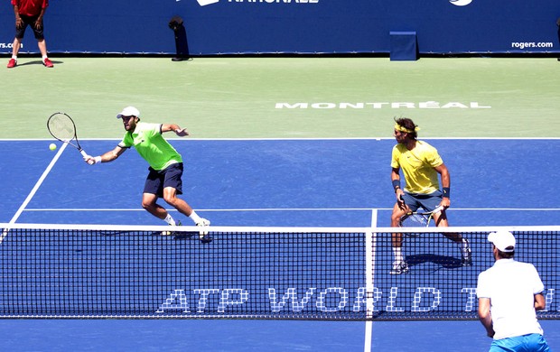 Tênis Rafael Nadal e PAblo Andujar Montreal (Foto: Agência EFE)