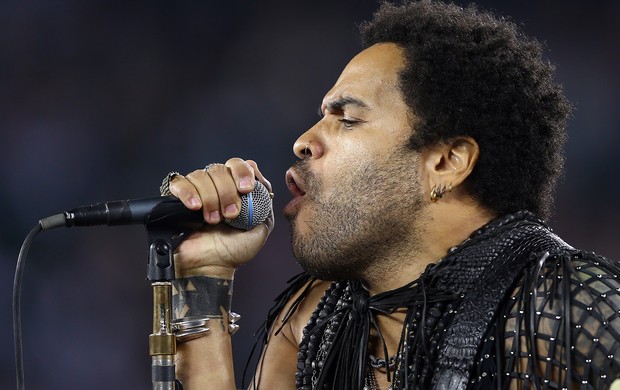 O cantor Lenny Kravitz será a grande atração da noite de abertura do US Open (Foto: Getty Images)