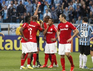 Jorge Henrique é expulso pela arbitragem (Foto: Wesley Santos/Agência Pressdigital)