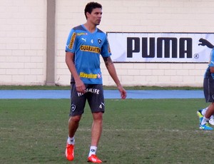 Bolívar botafogo treino (Foto: Thales Soares)