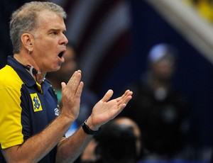 Volei - Bernardinho, Brasil x EUA (Foto: Dhavid Normando/Agência Estado)