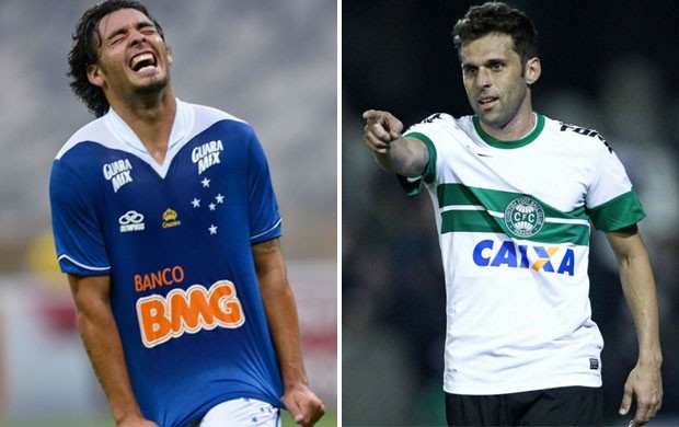 Ricardo Goulart; Lincoln; Cruzeiro; Coritiba (Foto: Globoesporte.com)