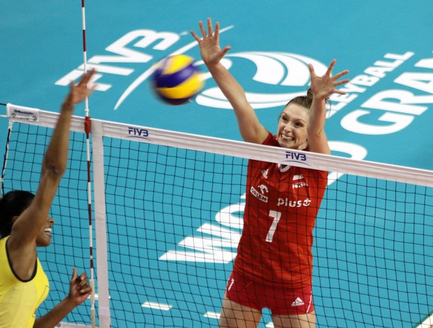 Grand Prix de Volei - Brasil x Polonia, Fernanda Garay (Foto: FIVB)