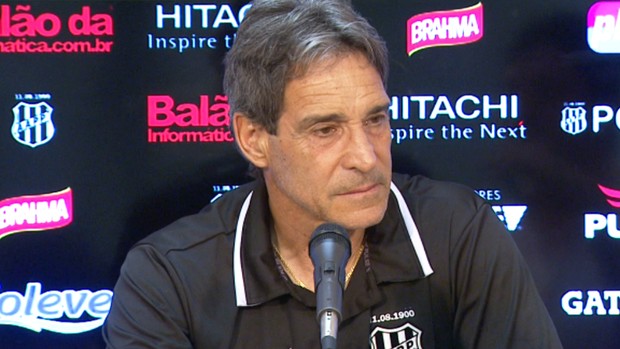 Paulo César Carpegiani técnico Ponte Preta (Foto: Carlos Velardi / EPTV)