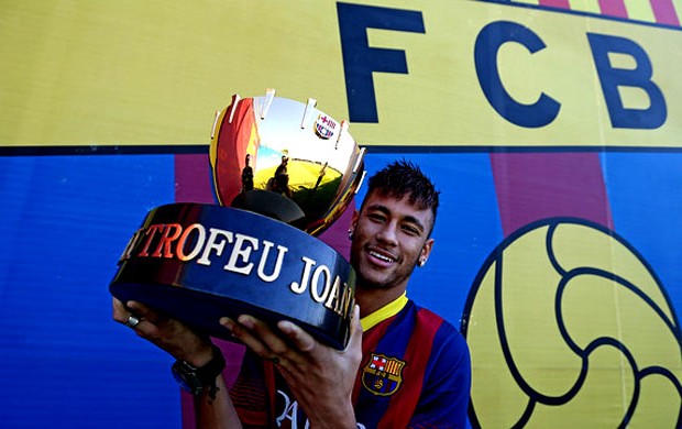 neymar barcelona troféu joan gamper (Foto: Miguel Ruiz / FC Barcelona)