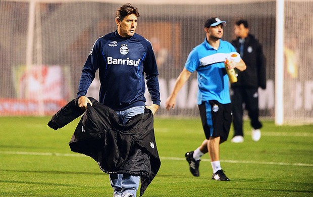 Renato Gaúcho jogo Corinthians e Grêmio (Foto: Marcos Ribolli / Globoesporte.com)