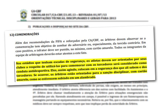 Oficio CBF (Foto: Reprodução)