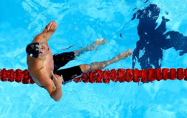 Cesar Cielo ouro 50m borboleta Mundial (Foto: AP)