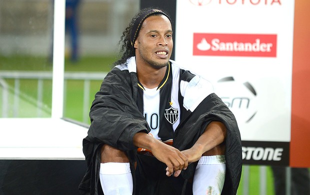 Ronaldinho Atlético-MG festa título Libertadores (Foto: AFP)