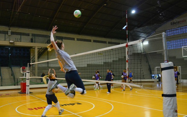 Vôlei Feminino de Jacareí (Foto: Danilo Sardinha/Globoesporte.com)