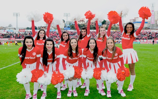 Cheerleaders do Inter fazem sua estreia em Caxias do Sul (Foto: Divulgação/Inter)