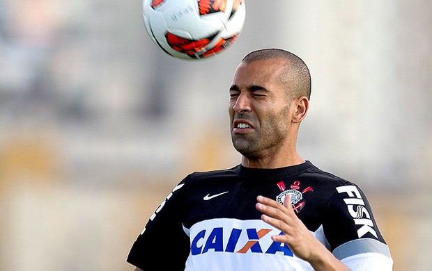 Emerson Sheik treino Corinthians (Foto: Daniel Augusto Jr. / Ag. Corinthians)