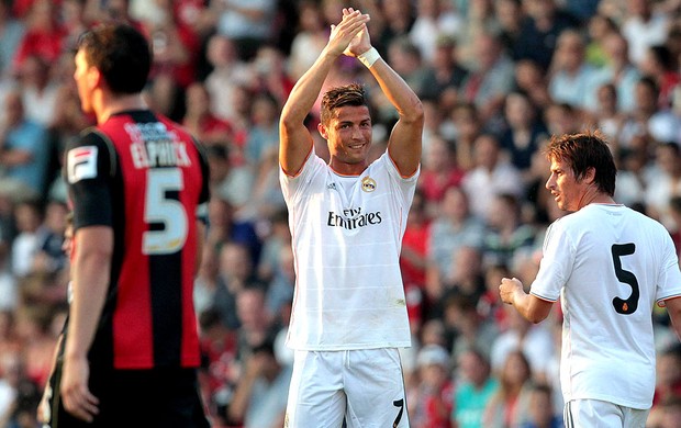 cristiano ronaldo real madrid gol Bournemouth (Foto: Agência EFE)