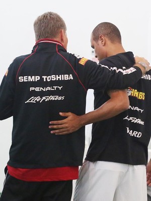 Paulo Autuori Luis Fabiano São Paulo (Foto: Rubens Chiri / saopaulofc.net)