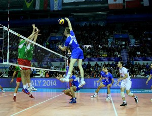 vôlei itália e bulgária liga mundial (Foto: FIVB)