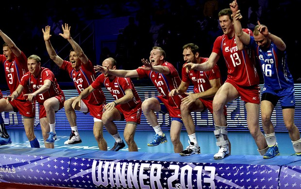 vôlei liga mundial rússia campeã (Foto: Agência EFE)