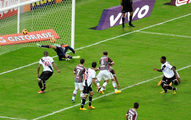 Carlos tenório vasco gol fluminense (Foto: André Durão / Globoesporte.com)