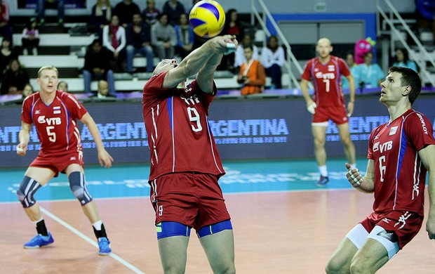 vôlei rússia e Itália liga mundial (Foto: FIVB)