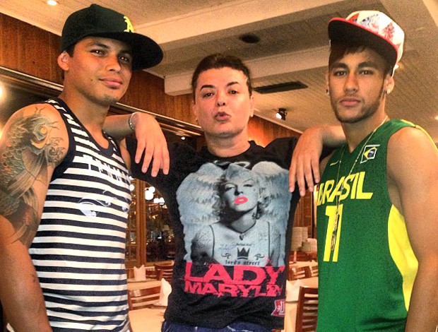 Neymar Thiago Silva promoter  (Foto: Reprodução / Instagram)