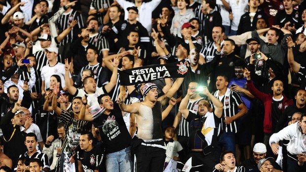 Torcida, Corinthians x São Paulo - final Recopa (Foto: Marcos Ribolli)