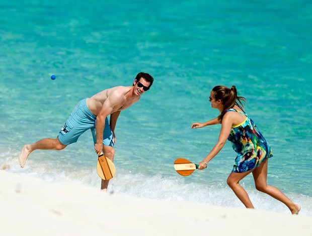 tênis andy murray kim sears férias bahamas (Foto: Splash News)