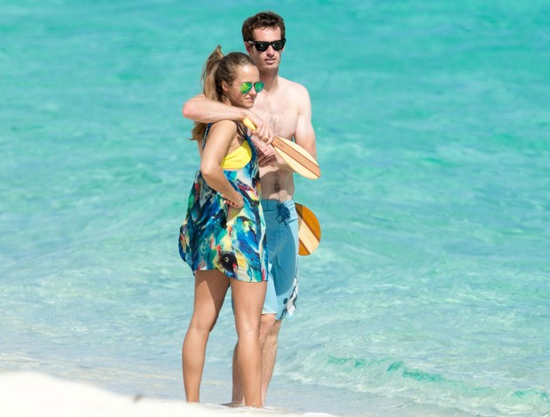 tênis andy murray kim sears férias bahamas (Foto: Splash News)