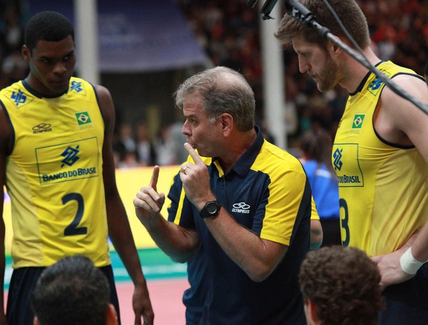 Volei - Brasil x Argentina Bernardinho (Foto: Divulgação/FIVB)