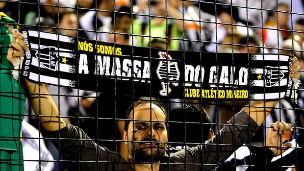 torcida Atlético-MG jogo Newell´s (Foto: Reuters)