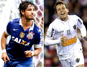 Montagem Alexandre Pato e Bernard (Foto: Editoria de Arte)