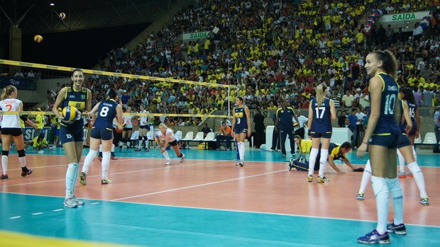 Gabi e Sheilla, vôlei (Foto: Túlio Moreira)