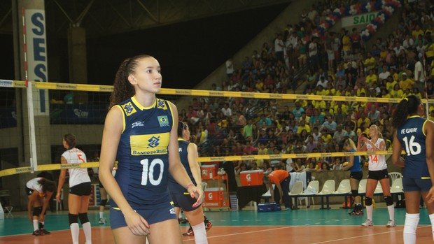 Volei Brasil x Holanda Gabi (Foto: Túlio Moreira)