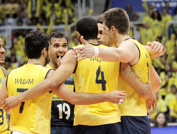 brasil x eua volei masculino maracananzinho (Foto: Alexandre Arruda/CBV)