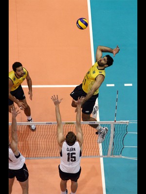 brasil x eua volei masculino maracananzinho (Foto: Alexandre Arruda/CBV)