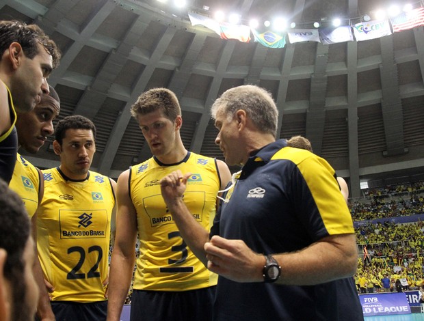 bernardinho brasil x eua volei masculino maracananzinho (Foto: Alexandre Arruda/CBV)