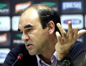 Ricardo Gomes coletiva Vasco (Foto: Cezar Loureiro / Agência O Globo)