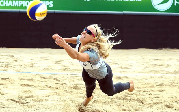 vôlei de praia Maria Prokopeva Rússia (Foto: Divulgação / FIVB)