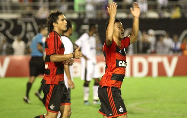 Nixon comemora, Flamengo x Asa (Foto: Itawi Albuquerque/Futura Press)