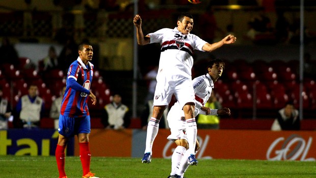 Lucio jogo São Paulo contra Bahia (Foto: Marcos Bezerra / Futura Press)